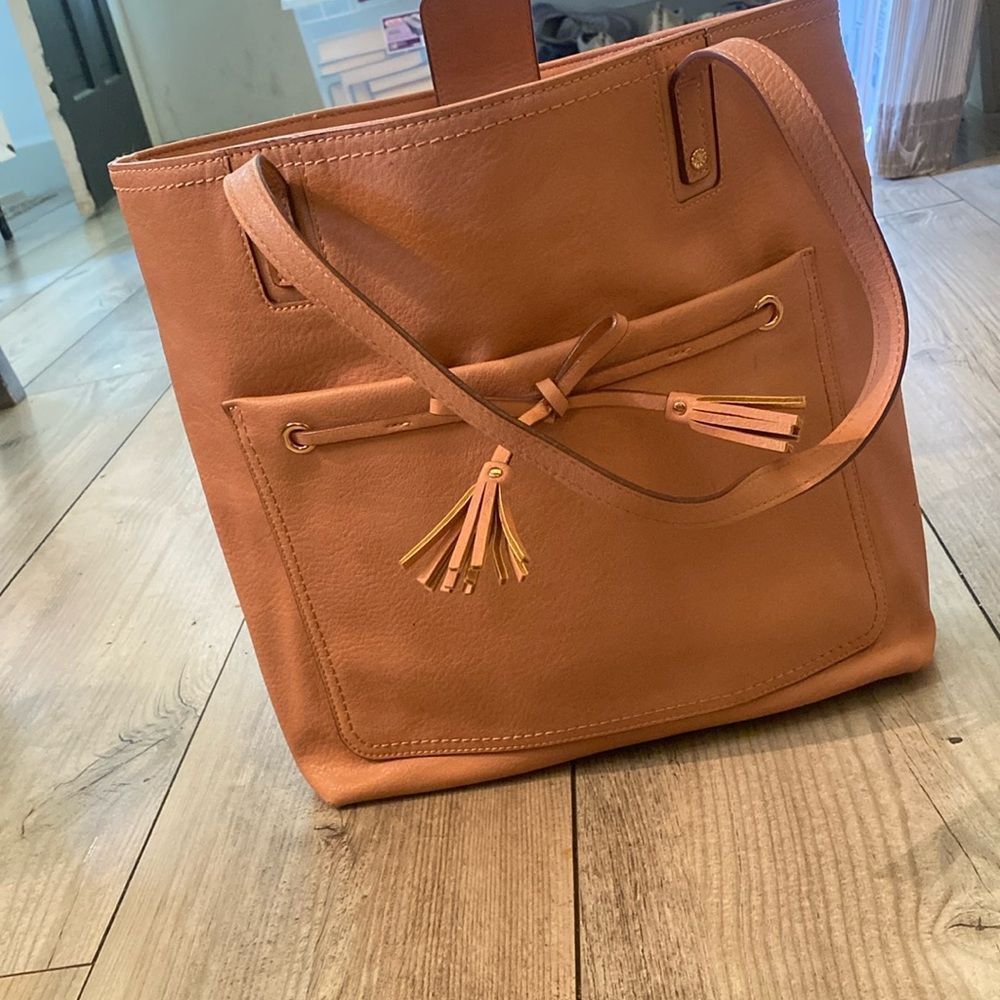 Lauren Conrad 12 x 12 Coral Shoulder Bag